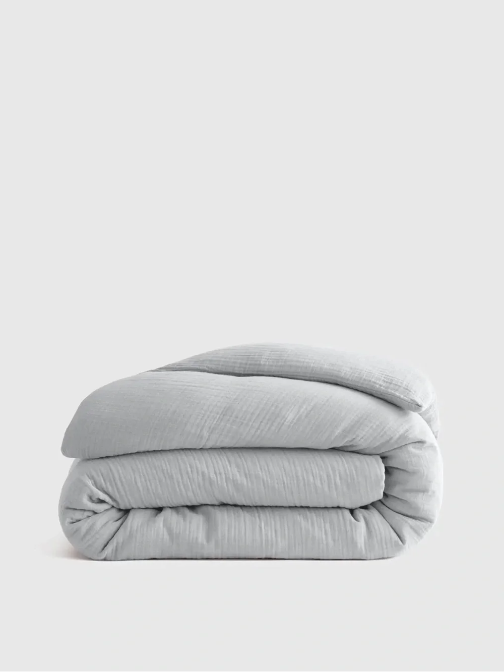 Quince Organic Cotton Gauze Duvet in Mist Queen 538
